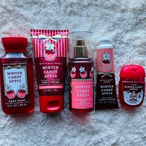 Bath and Body Works Winter Candy Apple Mini Set